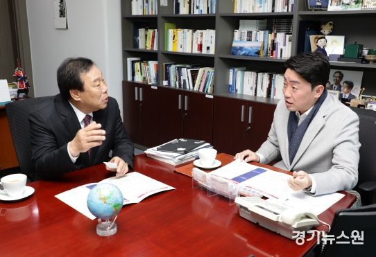 최민호 세종시장, 국회 방문…현안사업 국비반영 촉구