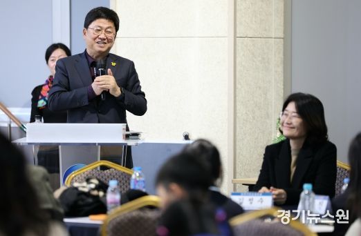 세종 학생들이 ‘2023 초등 평화‧통일 이야기 한마당’에 참여하고 있다.