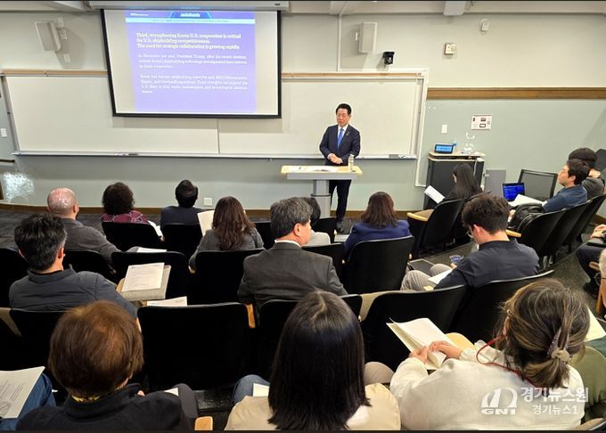 김영록 전남도지사, 미국 순방 중 ‘스탠퍼드대학교’에서 특별강연