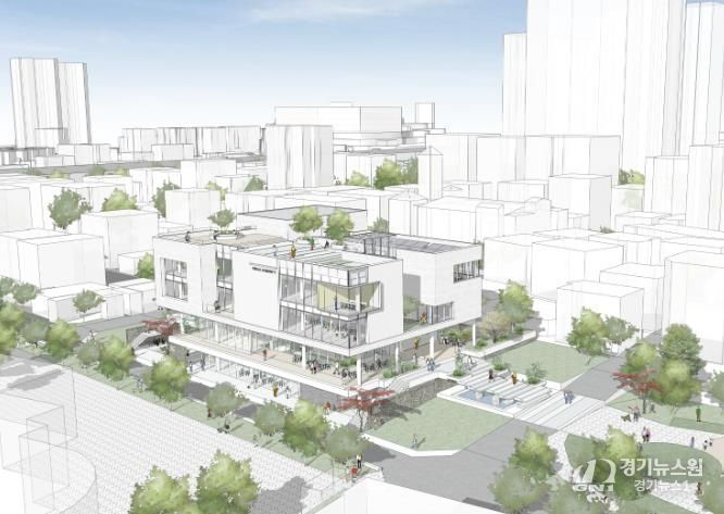 용인특례시 신갈오거리 공유플랫폼 조감도