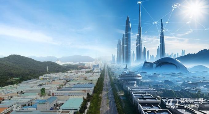 AI가 그린 창원국가산단 현재·미래