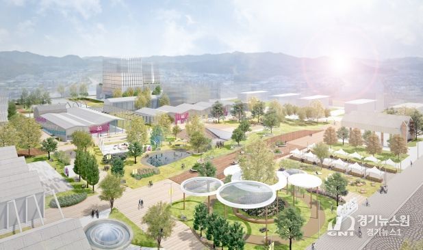 방림부지 전경(조감도)