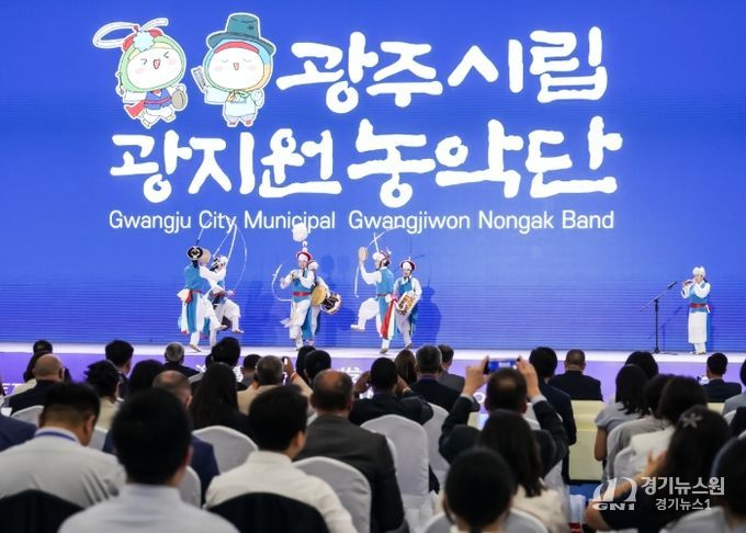 광주시립광지원농악단, 중국 쯔보시에서 한국 전통문화의 진수 선보여