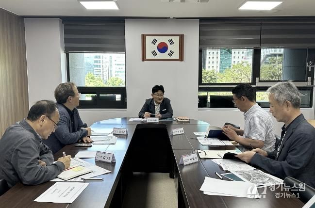 공사장 안전점검 회의