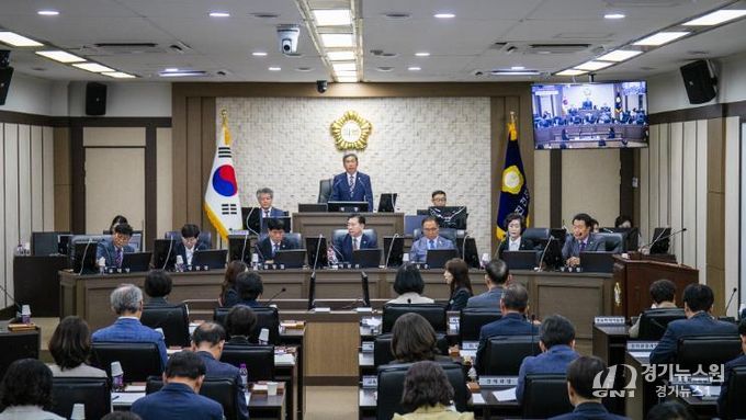 제331회 진천군의회 임시회 개회