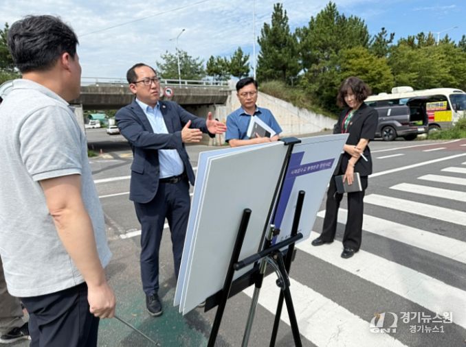 손근호 의원, 시례잠수교 통행환경 정비사업 관련 현장간담회