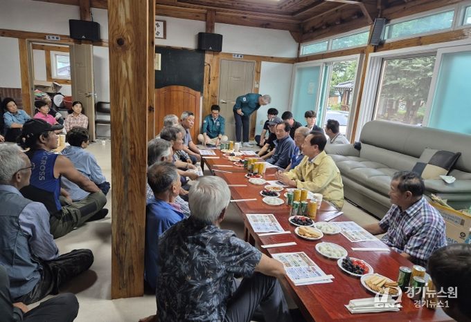 춘양면에서 ‘찾아가는 열린 군수실 개최’