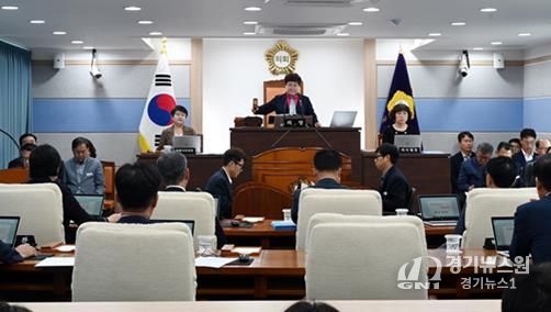 9월19일 제287회 임시회 제2차 본회의 전경