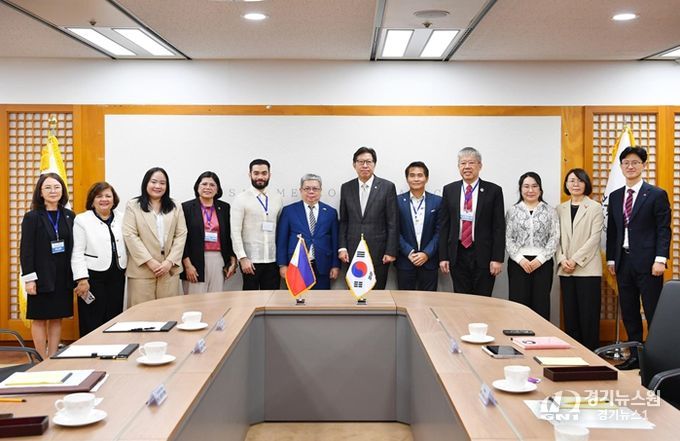 박형준 부산시장, 필리핀 무역사절단 접견… 무역·투자 협력 확대 논의