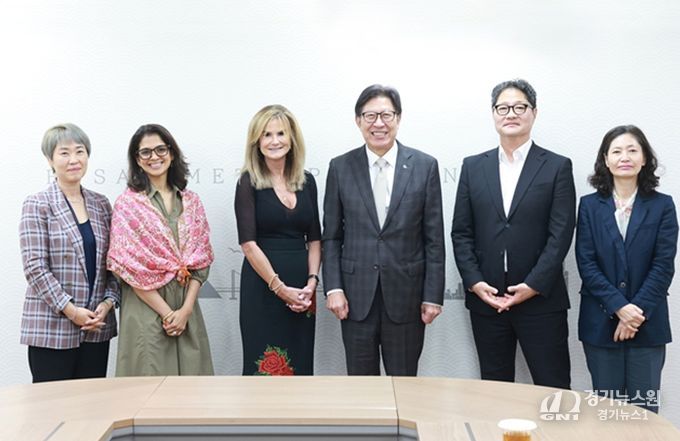 박형준 부산시장, 미국영화협회(Motion Picture Association) 접견