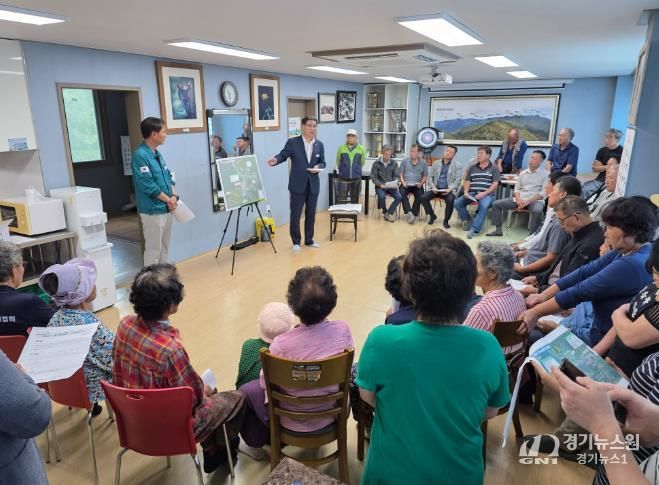 함양 마천면 추성지구 풍수해생활권종합정비사업 주민설명회 개최