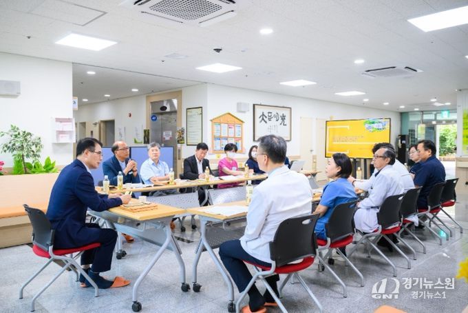 남해군-남해군립노인전문병원, 간담회