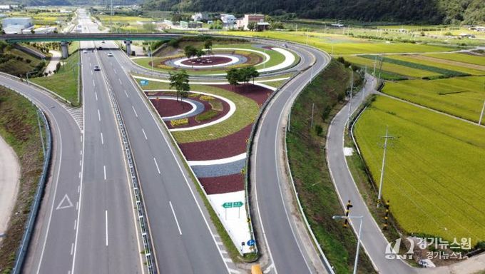 의성군, 신공항 랜드마크 도시숲 조성 완료