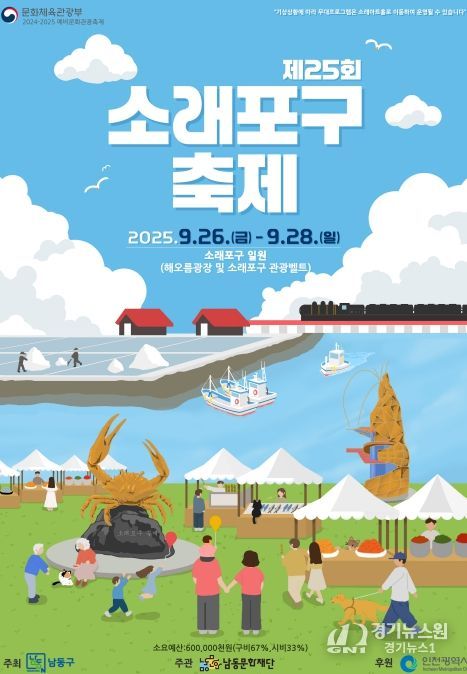 제25회 소래포구축제 26일 개막