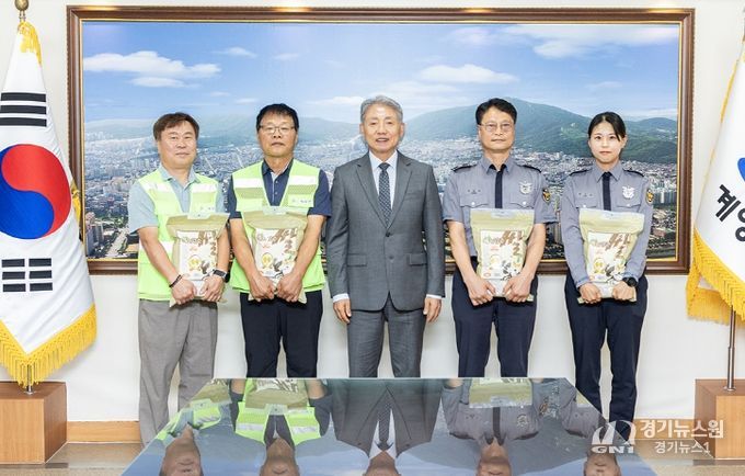 윤환 계양구청장, 추석맞이 현장 근무자 격려