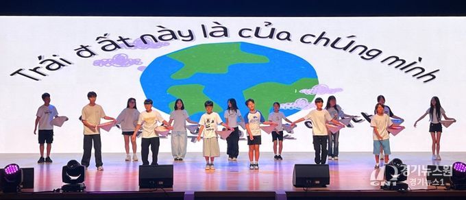 2025 이중언어 페스티벌 화순초 공연 모습