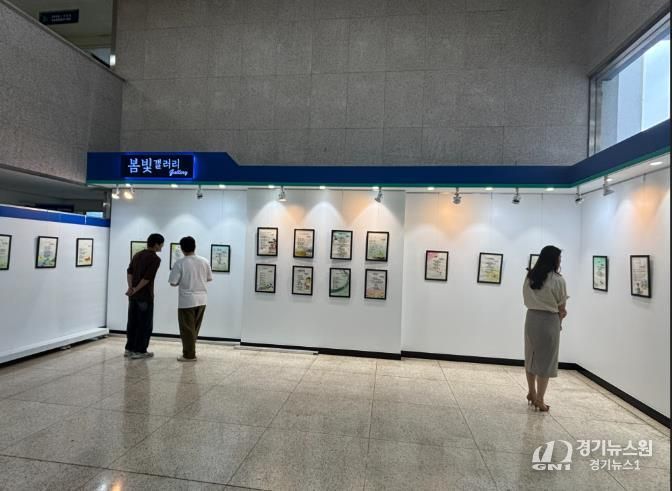 대전시교육청'봄빛 갤러리', 문학이 예술로 피어나다‘나의 시 이야기’