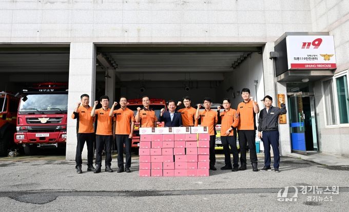 군위군의회 추석맞이 위문