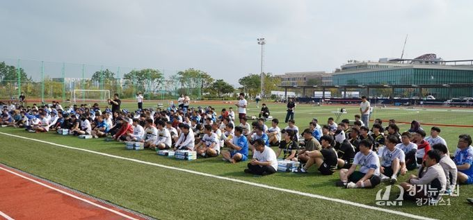 나주시가 한국에너지공과대학교 축구장에서 ‘제4회 뉴스1배 동호인 초청 전국 족구대회’를 개최했다.