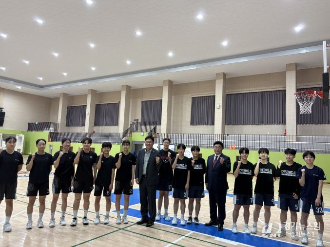 제106회 전국체육대회 선수단 격려