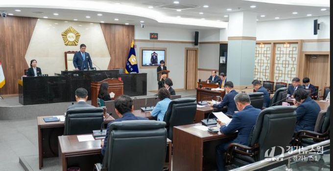 괴산군의회, 제345회 임시회 개회