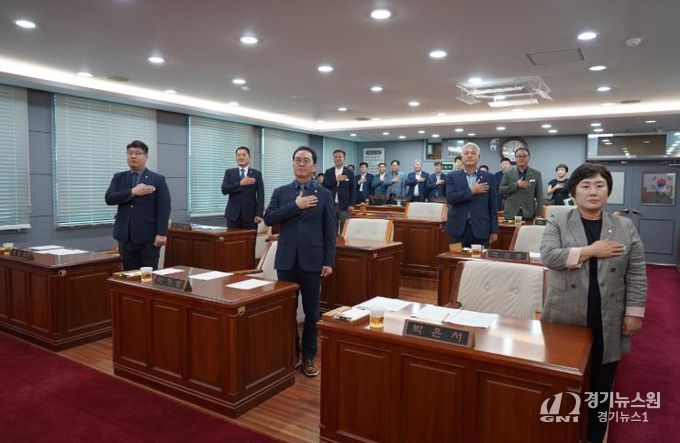 담양군의회, 제340회 임시회 개회