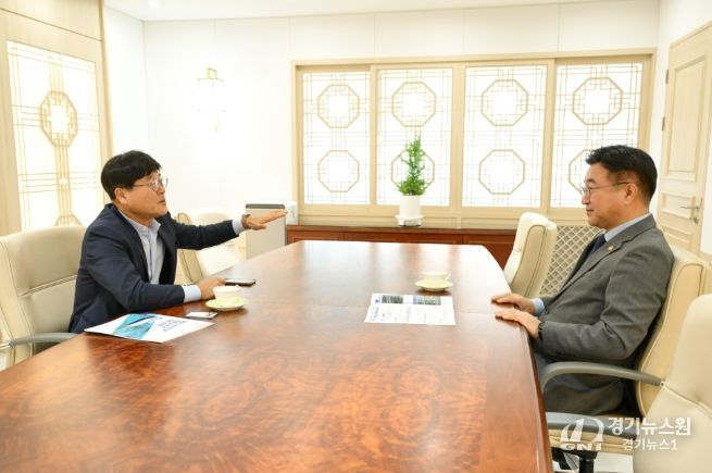 광용 시장 행안부장관 면담, 교부세 확대 지원 요청