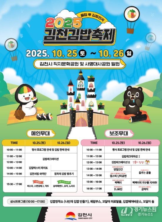 '2025 김천김밥축제' 지난해와 뭐가 달라졌나?