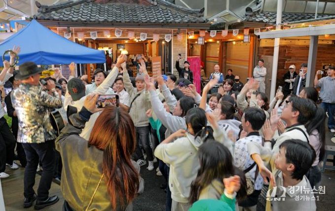 강진 불금불파 행사 모습.