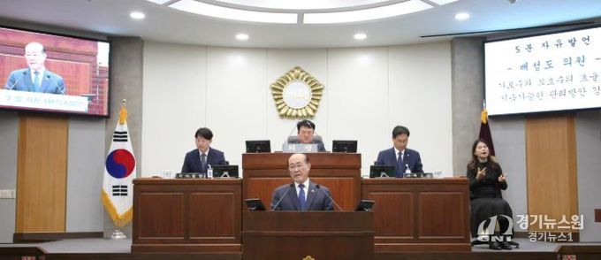 배성도 칠곡군 의원, 가로수와 보호수는 우리의 미래를 지키는 녹색 인프라