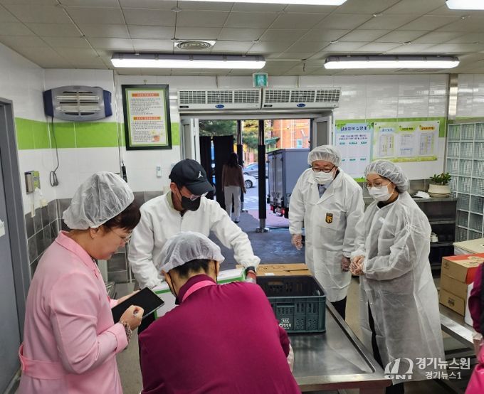 대전서부교육지원청, 학교급식 특별점검