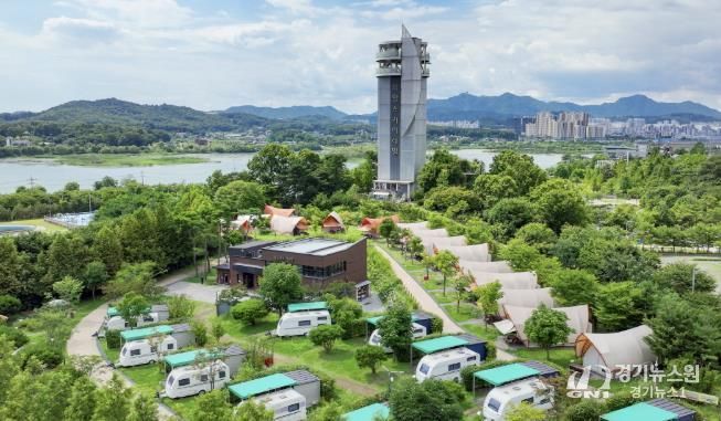 의왕시 왕송호수캠핑장