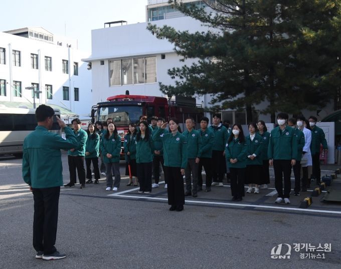 청주시의회-영운119안전센터, 화재대비 합동 소방훈련