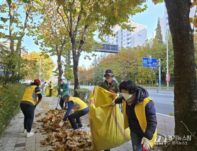 산본2동마을청소