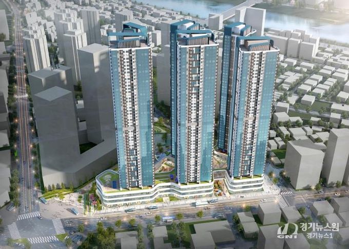 영등포1-12 재정비촉진구역 조감도