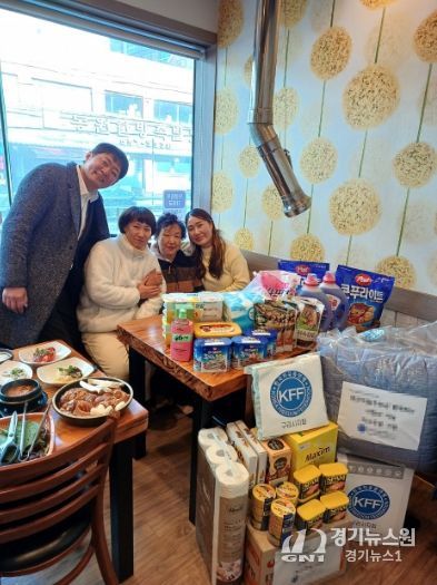 구리시·한국자유총연맹 구리시지회, 국가유공자 후손 점심 대접·정서적 지지로 지속적 돌봄 실천