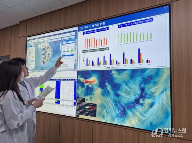 광주광역시 “대기질 정보 문자서비스 신청하세요”