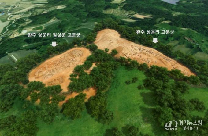 완주 상운리 원상운 고분군, 상운리 고분군 3차원 입체화(3D 모델링)