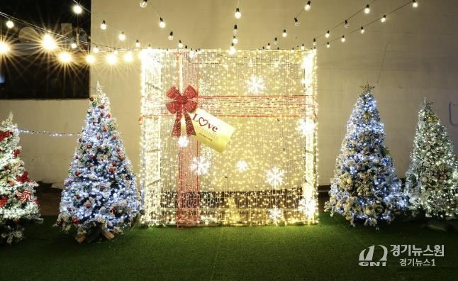 함평공영주차장, 원터 빌리지 스팟 전경