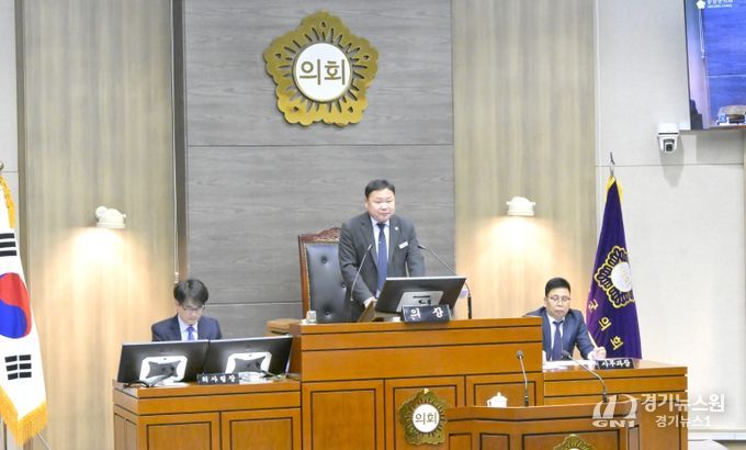 임시회 개회(손종석의장)