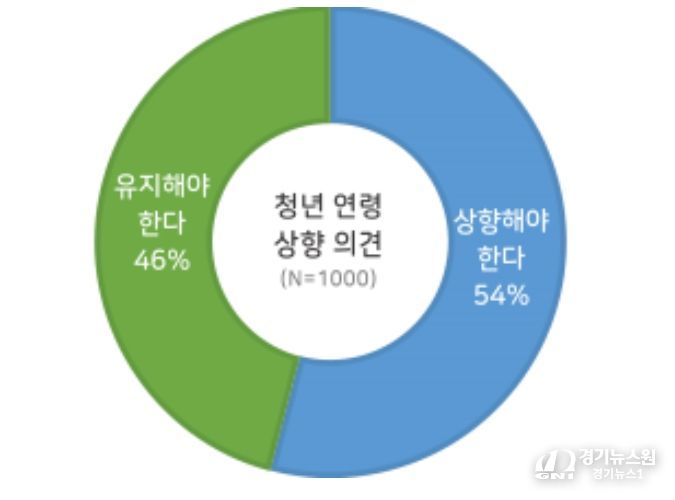 청년 연령 기준 상향 의견