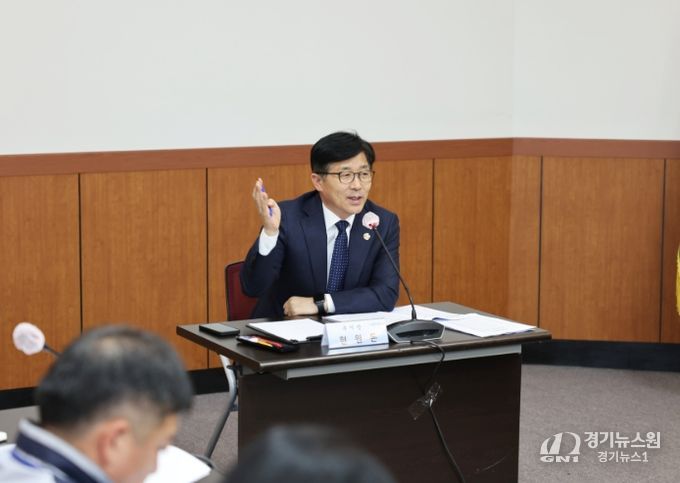 재정집행 추진 상황 점검 회의(현원돈 부시장)