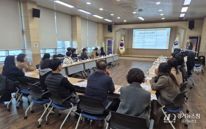 12일 나주교육지원청 대회의실에서 ‘2025. 장애학생 원스톱 지원 협의체 하반기 협의회’가 운영되고 있다.