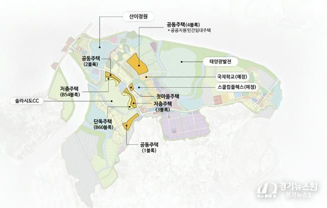 솔라시도 기업도시 주택단지