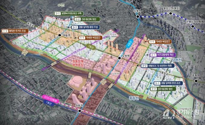 상계 종합구상도