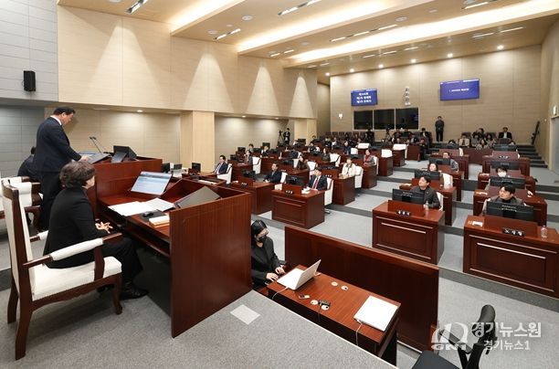 19일 열린 동작구의회 제344회 제2차 정례회 제3차 본회의 모습