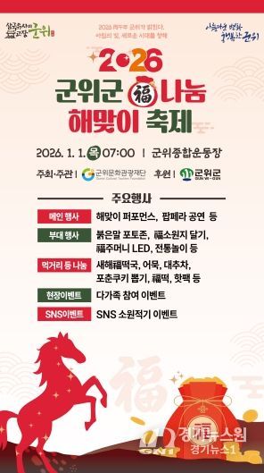 군위 해맞이 축제(포스터)