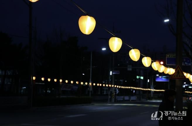 2026 상주곶감축제 성공기원, 곶감조명등 설치 완료