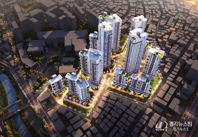 쌍문한양1차아파트 재건축사업 조감도