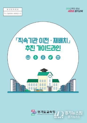 ‘직속기관 이전‧재배치 추진 가이드라인’ 표지